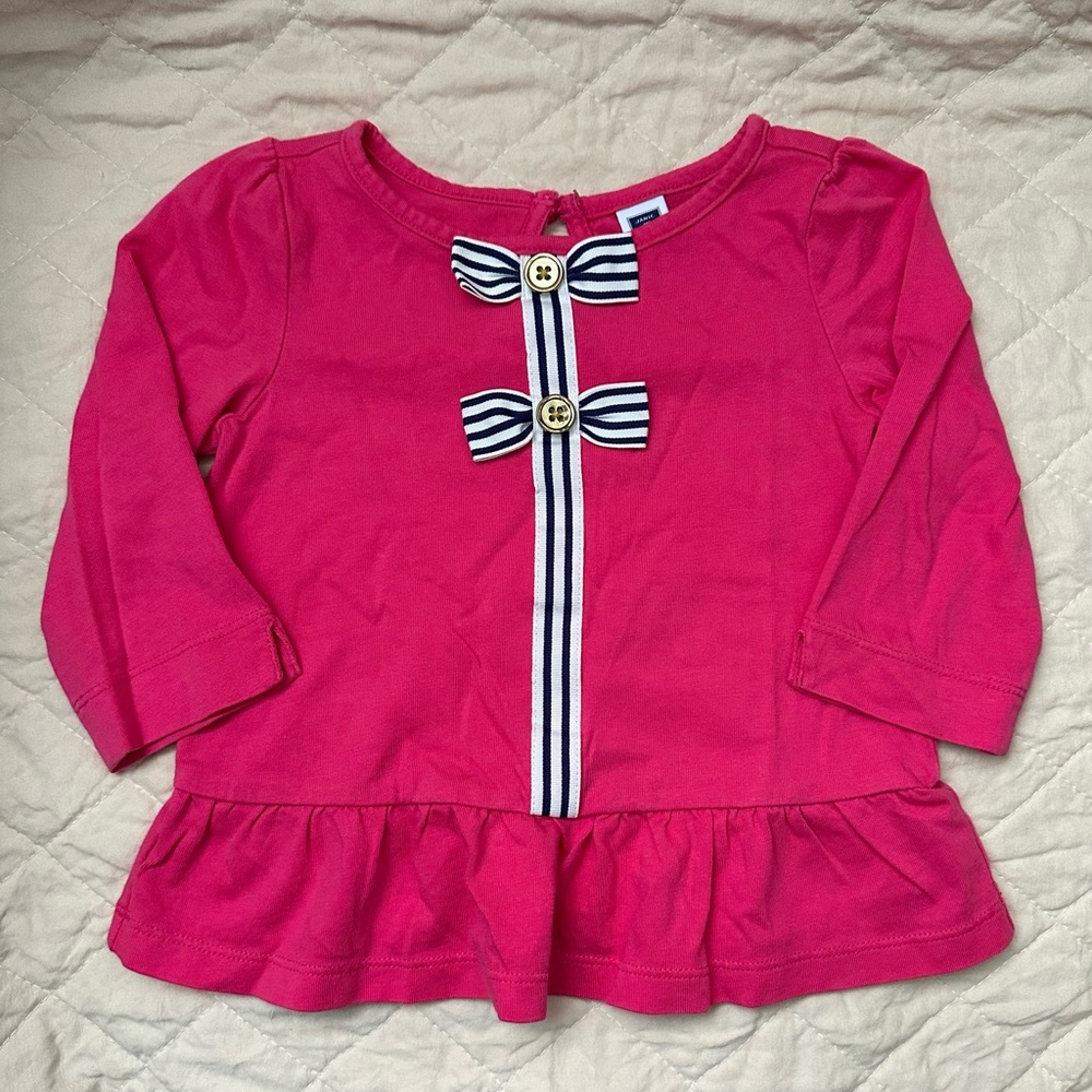 Janie and Jack girls’ size 2T pink top